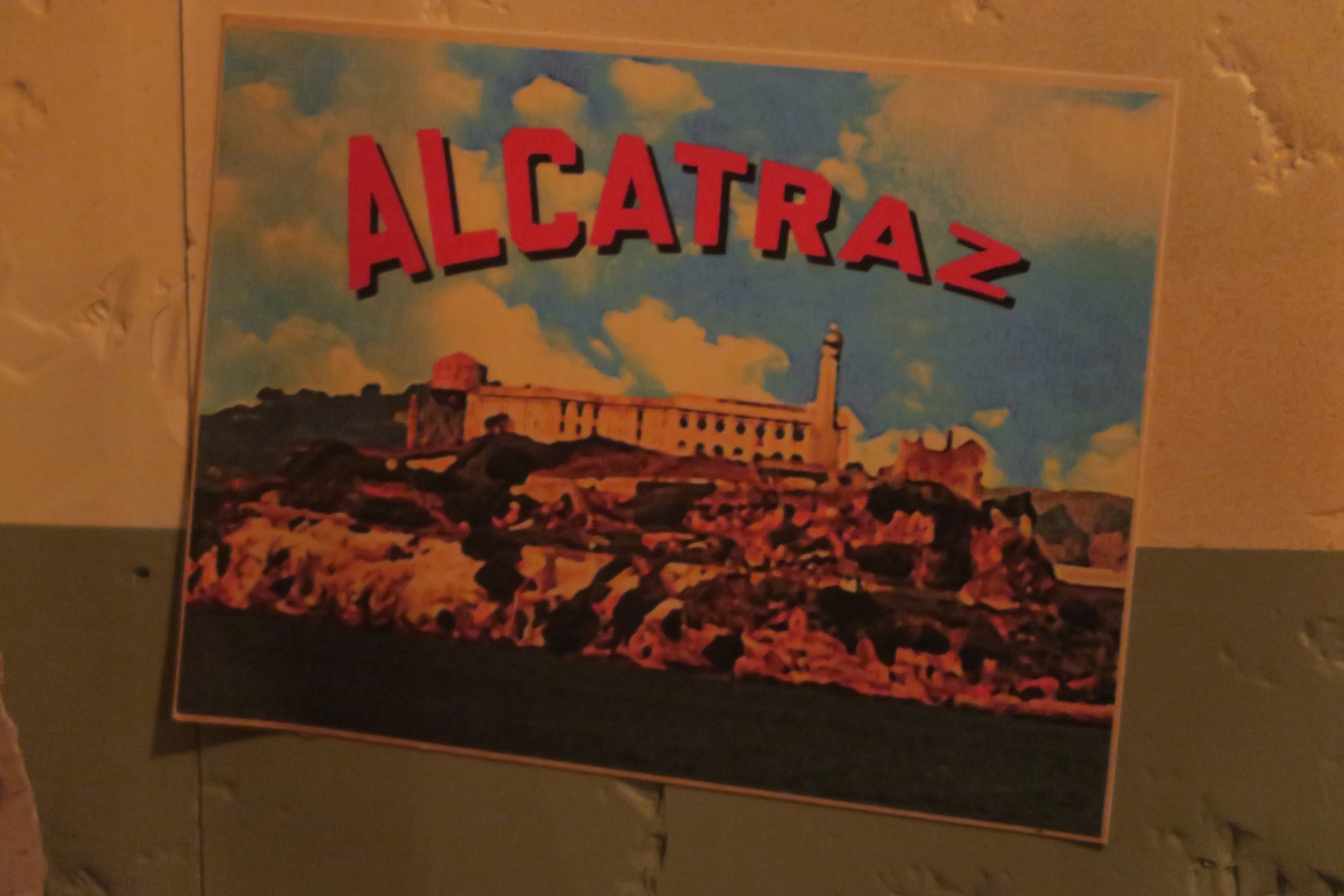 Alcotraz postcard