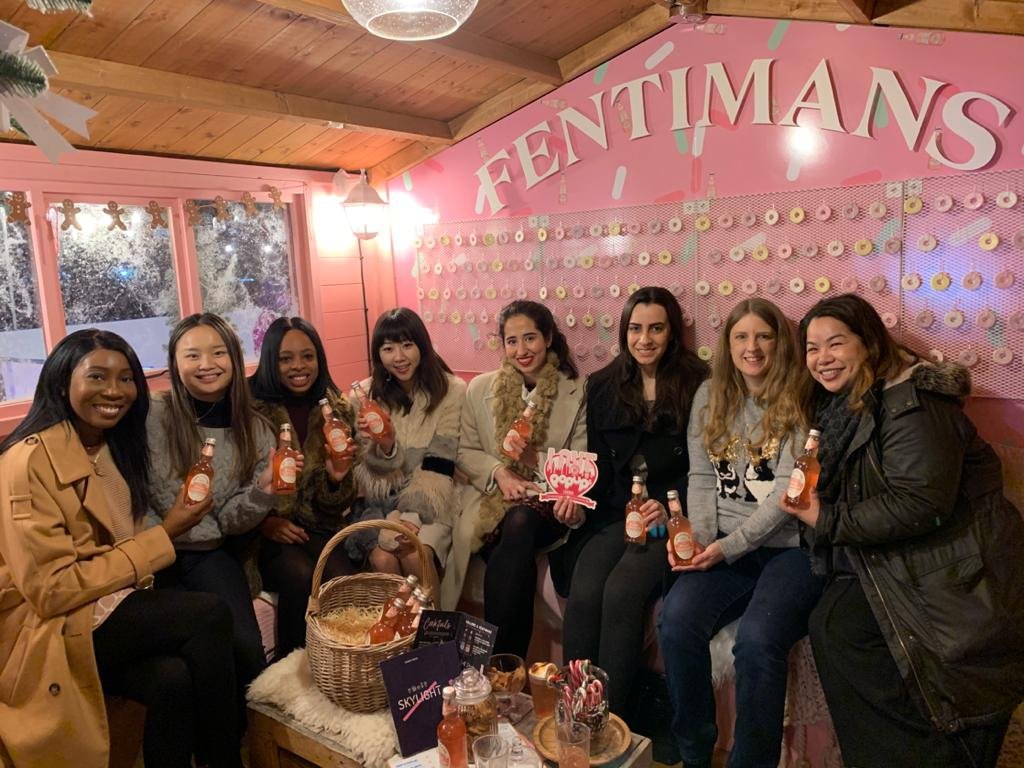 Fentimans Pink Gingerbread House us